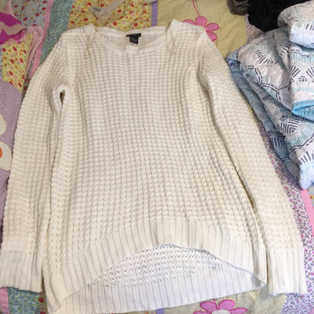 White sweater